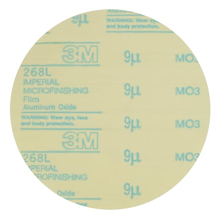 Microfinish Film Disc,Type D,Blue,5"xNH