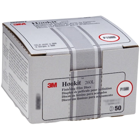 Finish Abrasive Disc, 3 in Dia, Aluminum Oxide, P1200 Grit, Closed Coat Type