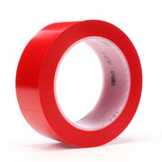 Vinyl Tape, Red, 3"x36 Yd, 5.2 Mil, PK12