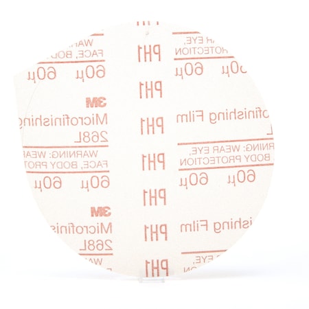 Microfinish Film Disc,Type D,Blk,5"x NH