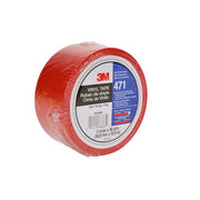 Vinyl Tape 471, Red,1/4"x36 Yd, PK144