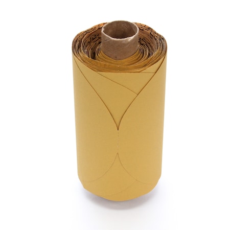 Gold Film Disc Roll,P240,5"x NH,Die 500X
