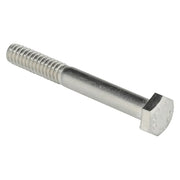 18-8, 1/4"-20 Hex Head Cap Screw, Plain Stainless Steel, 2 in L, 50 PK
