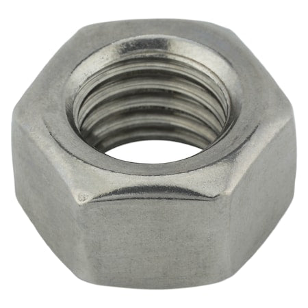 Hex Nut, 5/8"-11, 18-8 Stainless Steel, Not Graded, Plain, 35/64 in Ht, 25 PK