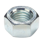 Hex Nut, 3/4"-10, Steel, Grade 5, Zinc Plated, 41/64 in Ht, 20 PK