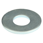 Flat Washer, For Screw Size 1/4" ,Steel Zinc Plated Finish, 3300 PK
