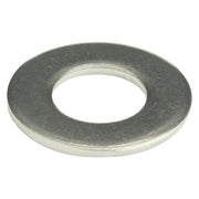 Flat Washer, For Screw Size 3/8" ,Stainless Steel Plain Finish, 50 PK