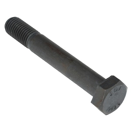Grade A490, 7/8"-9 Structural Bolt, Plain Steel, 6 in L, 5 PK