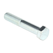 Grade 5, 5/8"-11 Hex Head Cap Screw, Zinc Plated Steel, 3-1/2 in L, 5 PK