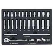 Professional Socket Tray,1/4" Drive 27