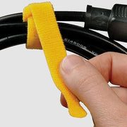 Cable Tie, 18 in L, 4-3/4 in Max Bundle Dia., Black, 100 PK