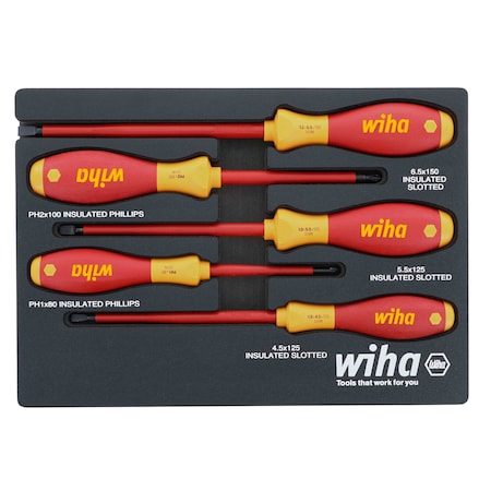 Insulated SoftFinish Cushion Grip Screwd