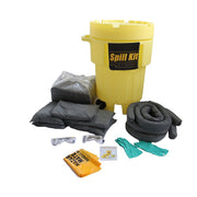 Universal spill kit, 20-gal wheeled overpack