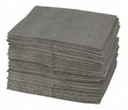 Universal absorbent pads, gray, 15"×17", 100/pk