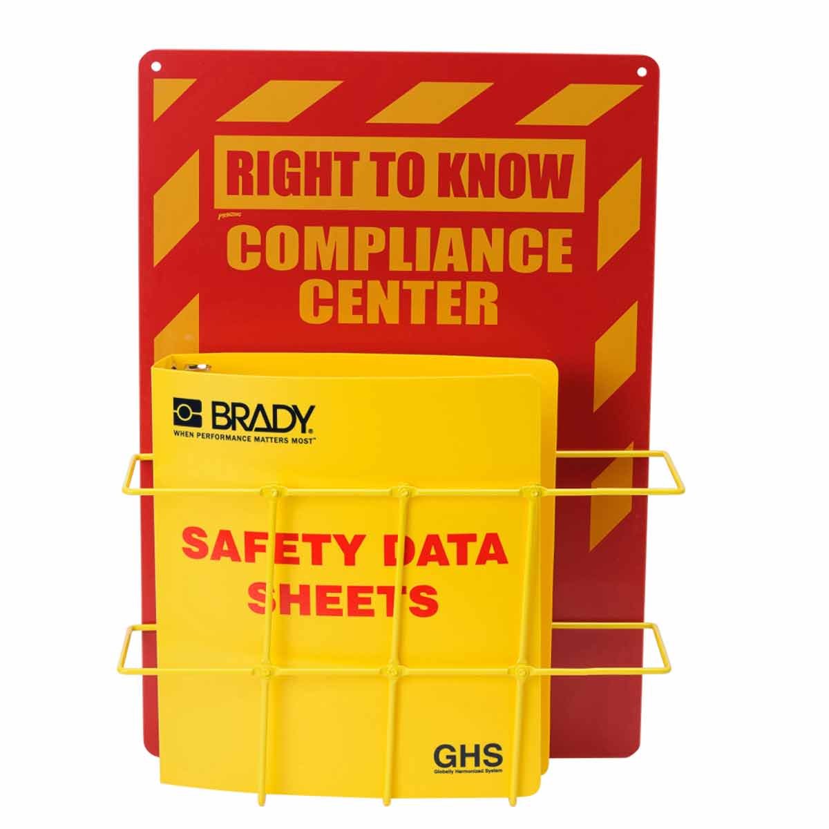 SDS Right-to-Know Center, wall-mount station