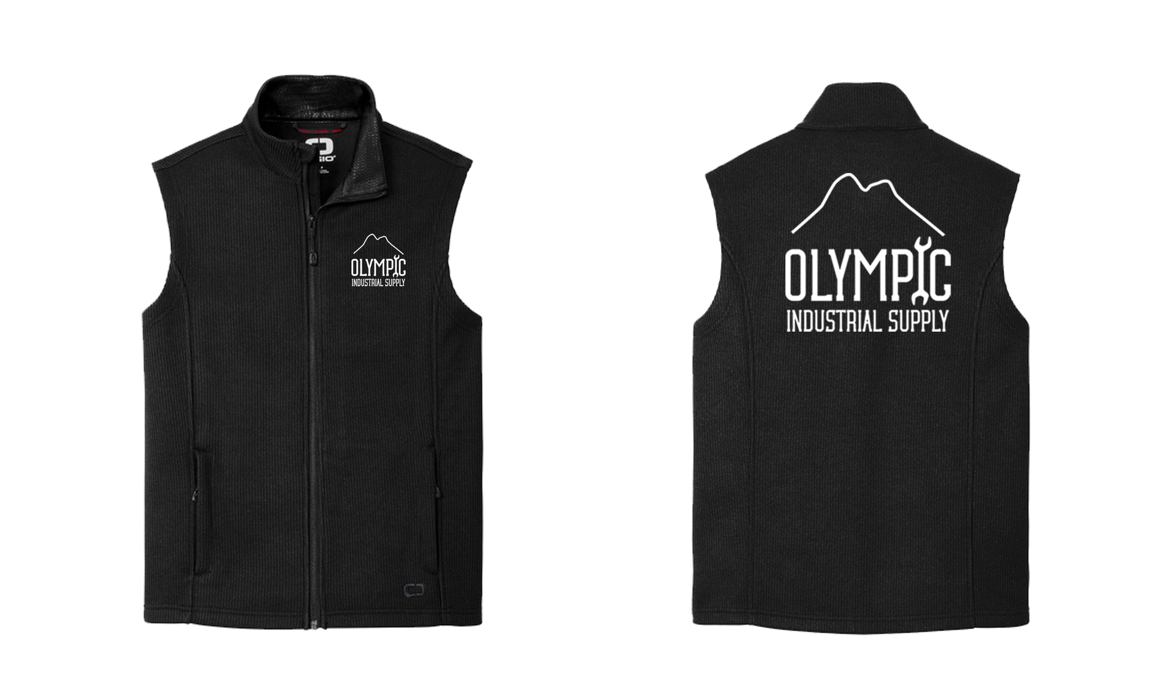 Grit Fleece Vest - Black