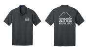 Diamond Jacquard Polo - Grey