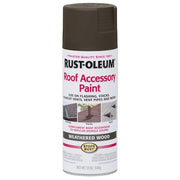 Spray Paint, Weathered Wood, Flat, 12 oz