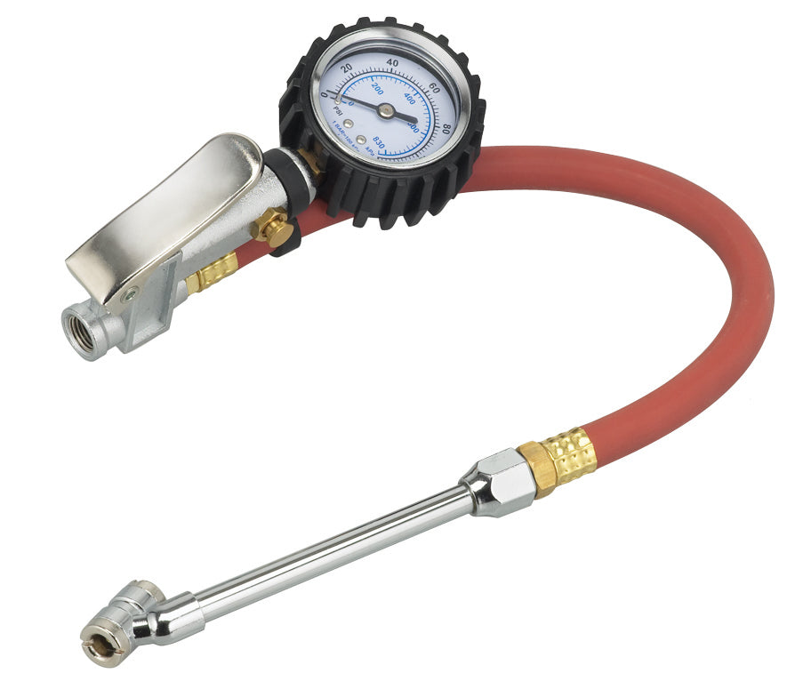Tire Inflator with Dial Gage