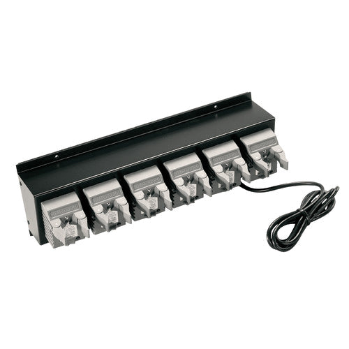 6-unit Bank Charger 120V AC - Strion Series - Gray