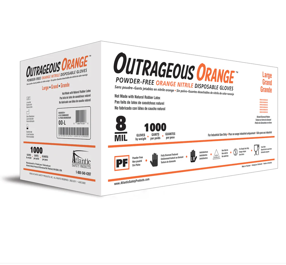4 Case Bulk Pack - Outrageous Orange XL