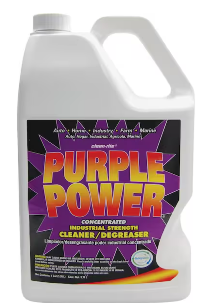Purple Power 1 Gal. Liquid Industrial Strength Cleaner/Degreaser 4 - 1 Gallon Pack