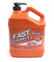 Fast Orange Cleaner, Hand, Fast Orange Fine Pumice Lotion, Low Profile 1 Gal Bottle W/ Pump