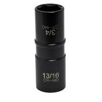 1/2"drive, flip-socket, thin 3/4"x13/16"