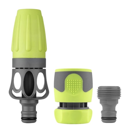 Garden Hose Nozzle Kit, 3-Piece
