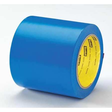 Floor Marking Tape vinyl 4 in W x 4.1 mil Thick