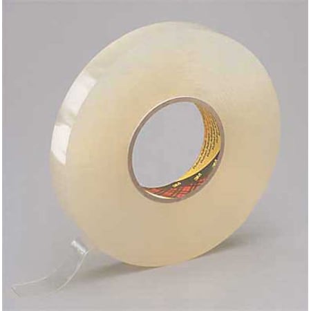 Double-Sided Foam Tape, 3/4 in W, 27 yd L, 1/32 in, Polyethylene Foam, Double-Sided, 2 PK