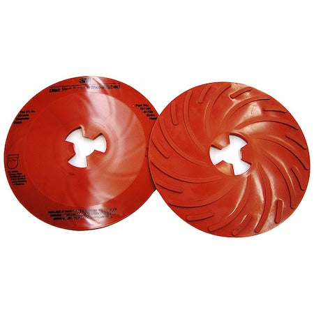 Disc Pad Ribbed Face Plate,9 In D, PK10