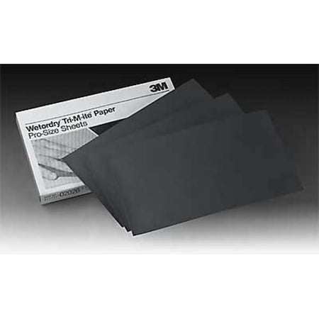 Sanding Sheet,9x5-1/2 In,1500 G, Sc, PK250