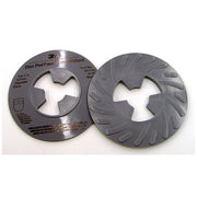 Disc Pad Ribbed Face Plate,5 In D, PK10