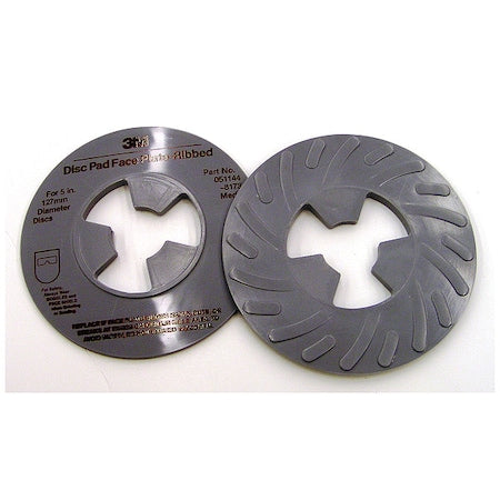 Disc Pad Ribbed Face Plate,5 In D, PK10