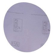 Hook-and-Loop Sanding Disc, 5 in Dia, No Hole, Aluminum Oxide, P240 Grit, Coated Type, 360L