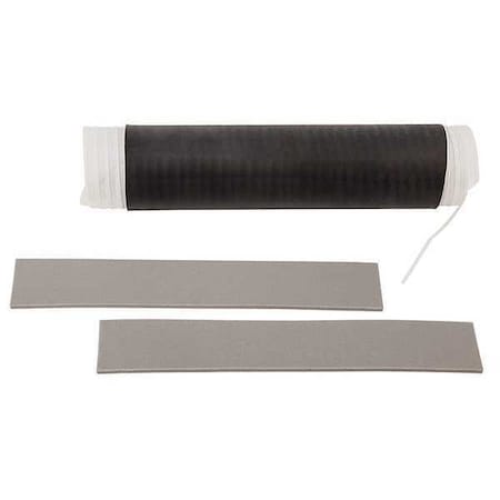 Cold Shrink Tube Kit, Thin Wall, 2:1 I.D. Shrink Ratio, Black, 9 in, 40 PK