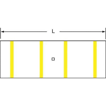 Splice Wire Connector, 250 kcmil Max, Yellow, None Insulation, 30 PK