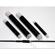 Cold Shrink Tube, Medium Wall, Not Rated I.D. Shrink Ratio, 1.94 in I.D. Before Shrinking, Black, 50 PK