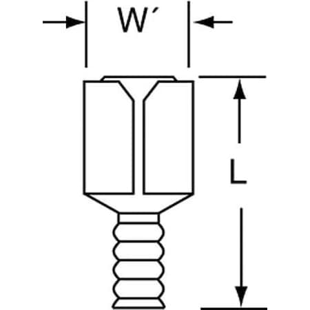 Female Disconnect, Bare, 16-14AWG, PK1000