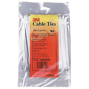 Cable Tie, 4 in L, 3/4 in Max Bundle Dia., Natural, Nylon 6/6, 18 lb Strength, 1000 PK