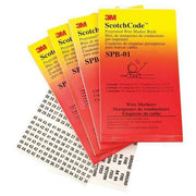 Wire Marker Book, Preprintd, Slf-Adhes, PK5, Spb-09