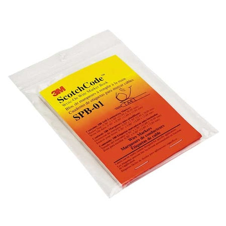 Pre-Printed Wire Marker Book, PK5