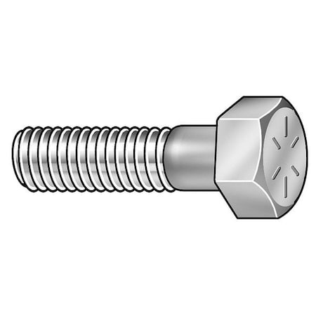 Grade 8, 1-1/2" Hex Head Cap Screw, Black Oxide Steel, 6 in L, 10 PK
