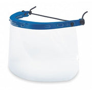 Faceshield Bracket, Nylon, Blue