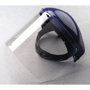 Face Shield Visor, Clear Visor, 10" Height, Uncoated Lens, Clear