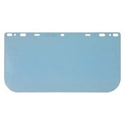 Face Shield Visor, Clear Visor, 8" Height, Uncoated Lens, Clear