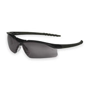 DL1, Safety Glasses, Duramass Hard Coat, TPR Lens, Black Frame, Half Frame