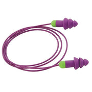 Rockets Reusable Corded Earplugs, Flanged, NRR 27 dB, with Carrying Case, M, 50 Pairs