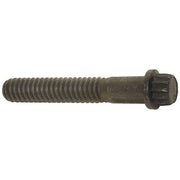 Grade 9, 3/8"-16 Flange Bolt, Plain Alloy Steel, 1-1/4 in L, 10 PK